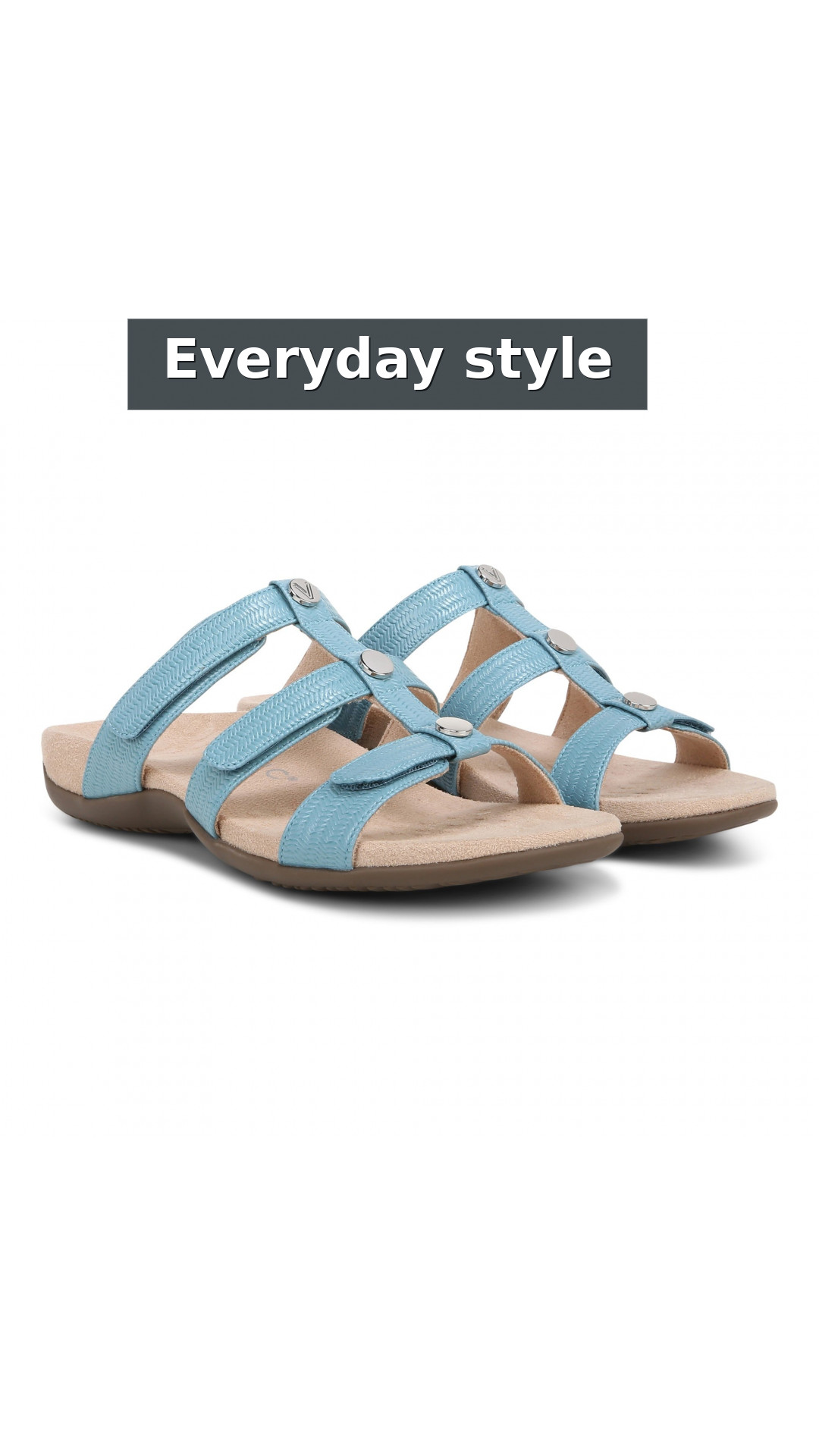 Vionic Amber Pearl Slide Women's Supportive Slip-on Sandal style detail 8: Everyday style