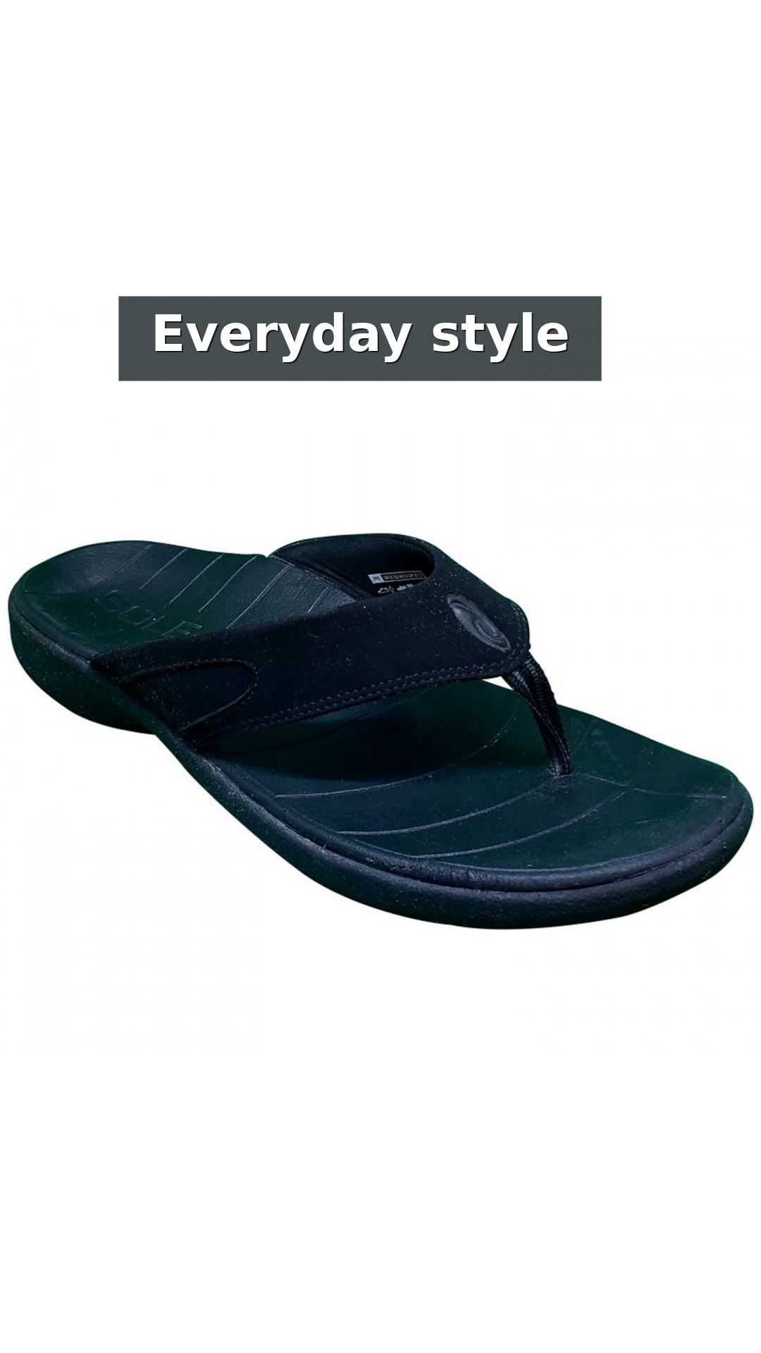 SOLE Men's Sport Flip Flops - Orthotic Support Sandal style detail 10: Everyday style