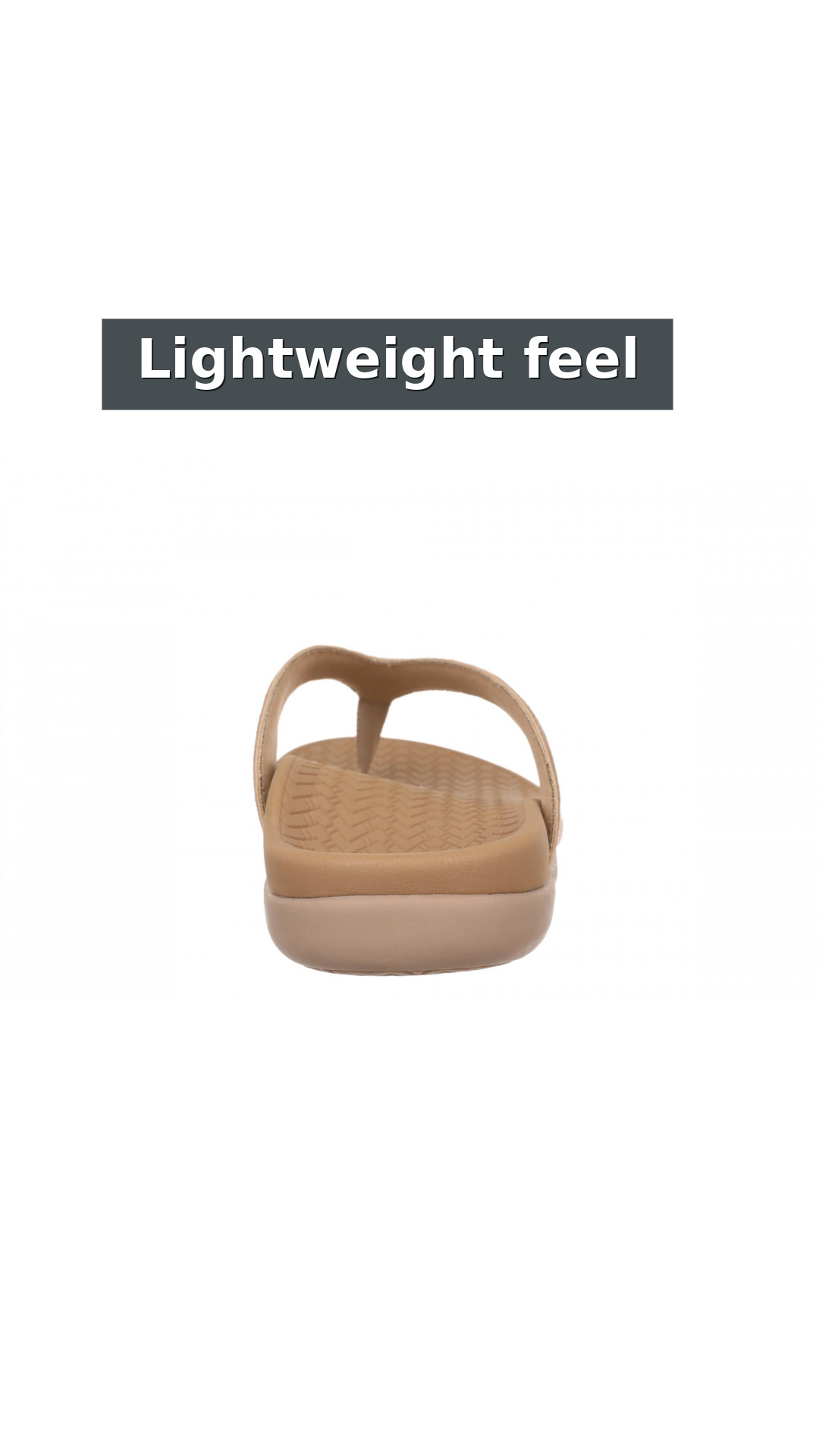 Vionic Tava Orthotic Thong Sandal - Women's Sandal style detail 5: Lightweight feel
