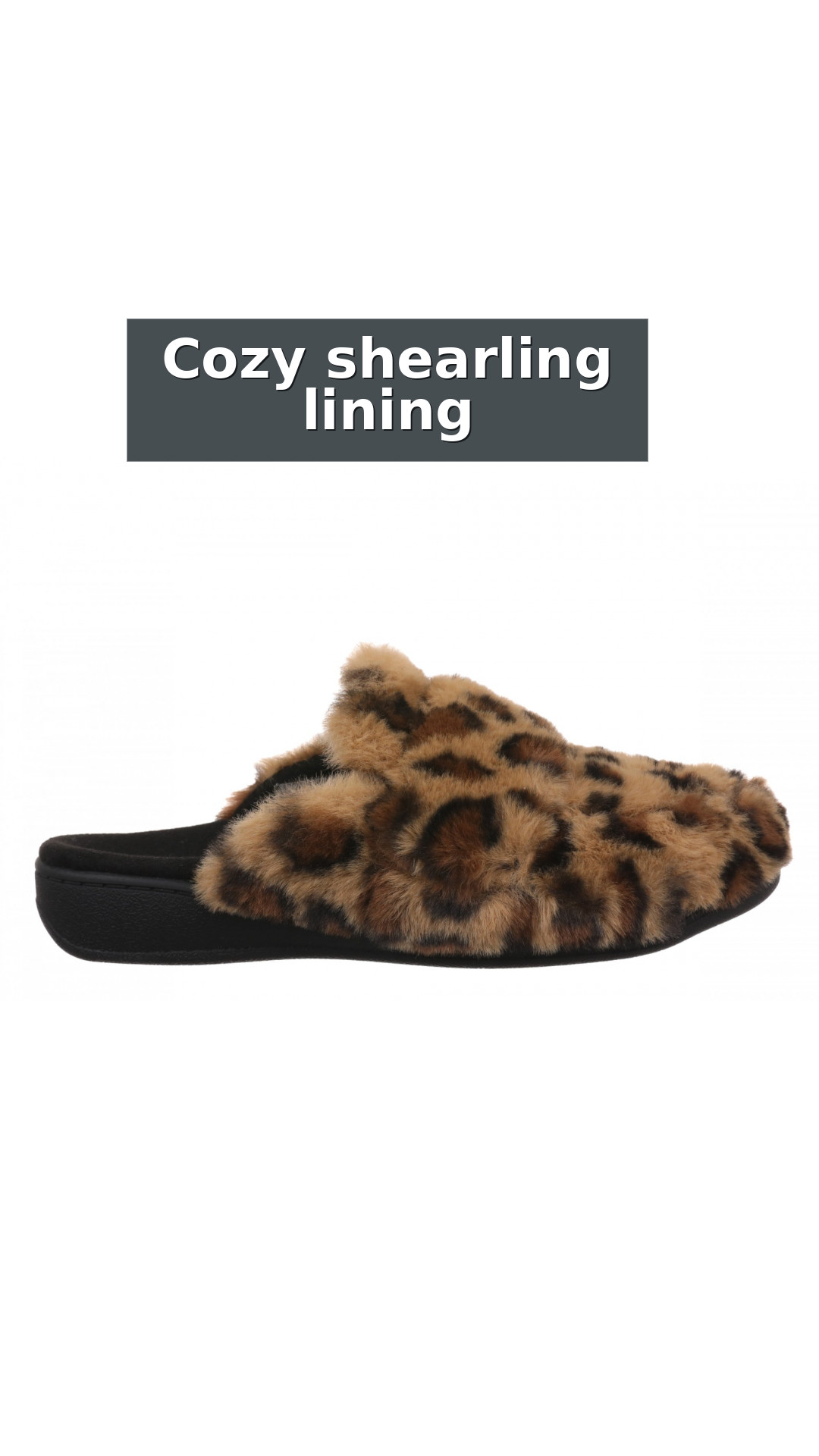 Vionic Gemma II Women's Mule/Clog Slipper style detail 4: Cozy shearling lining