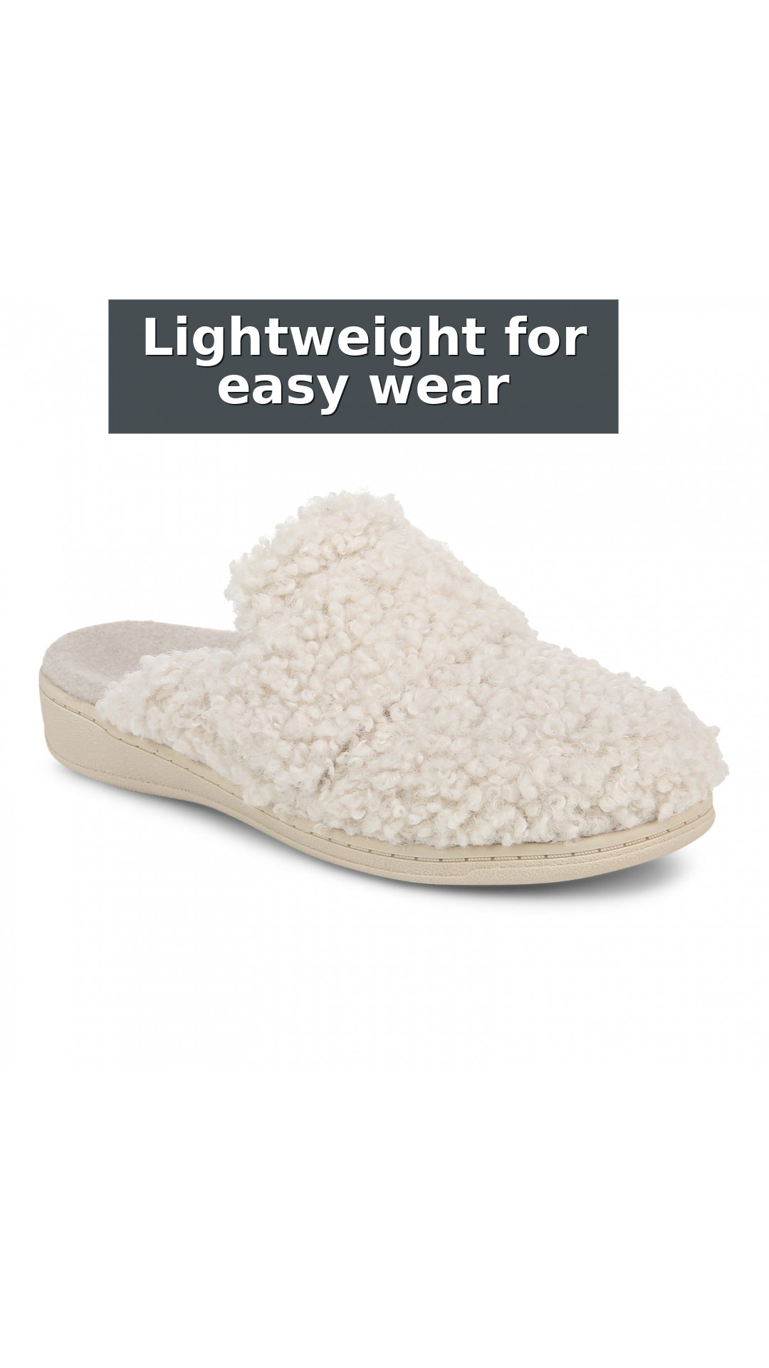 Vionic Gemma II Women's Mule/Clog Slipper style detail 5: Lightweight for easy wear