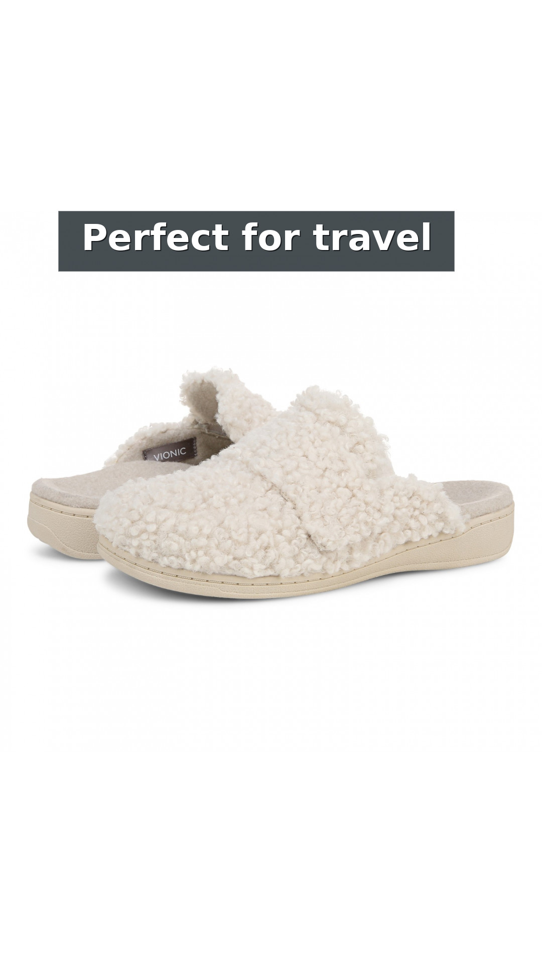 Vionic Gemma II Women's Mule/Clog Slipper style detail 10: Perfect for travel