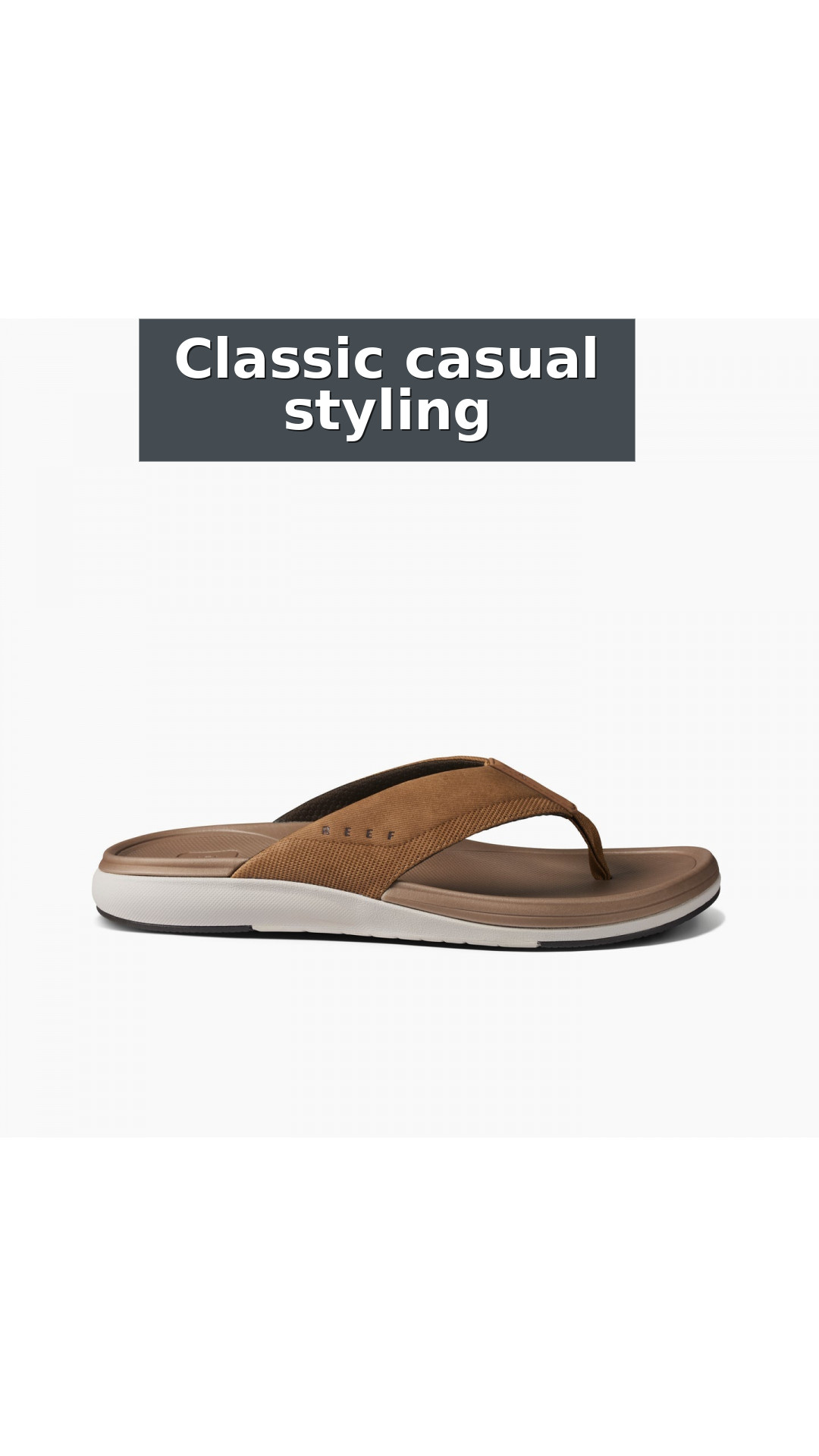 Reef Cushion Norte Men's Sandals style detail 7: Classic casual styling