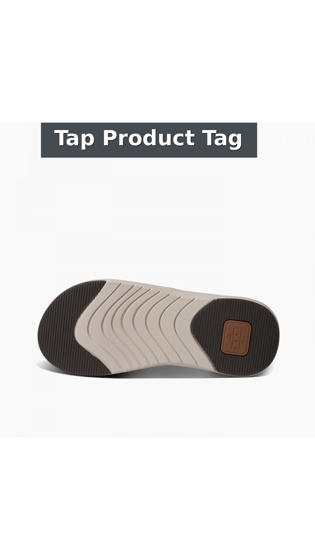 Reef Cushion Norte Men's Sandals style detail 12: Tap Product Tag