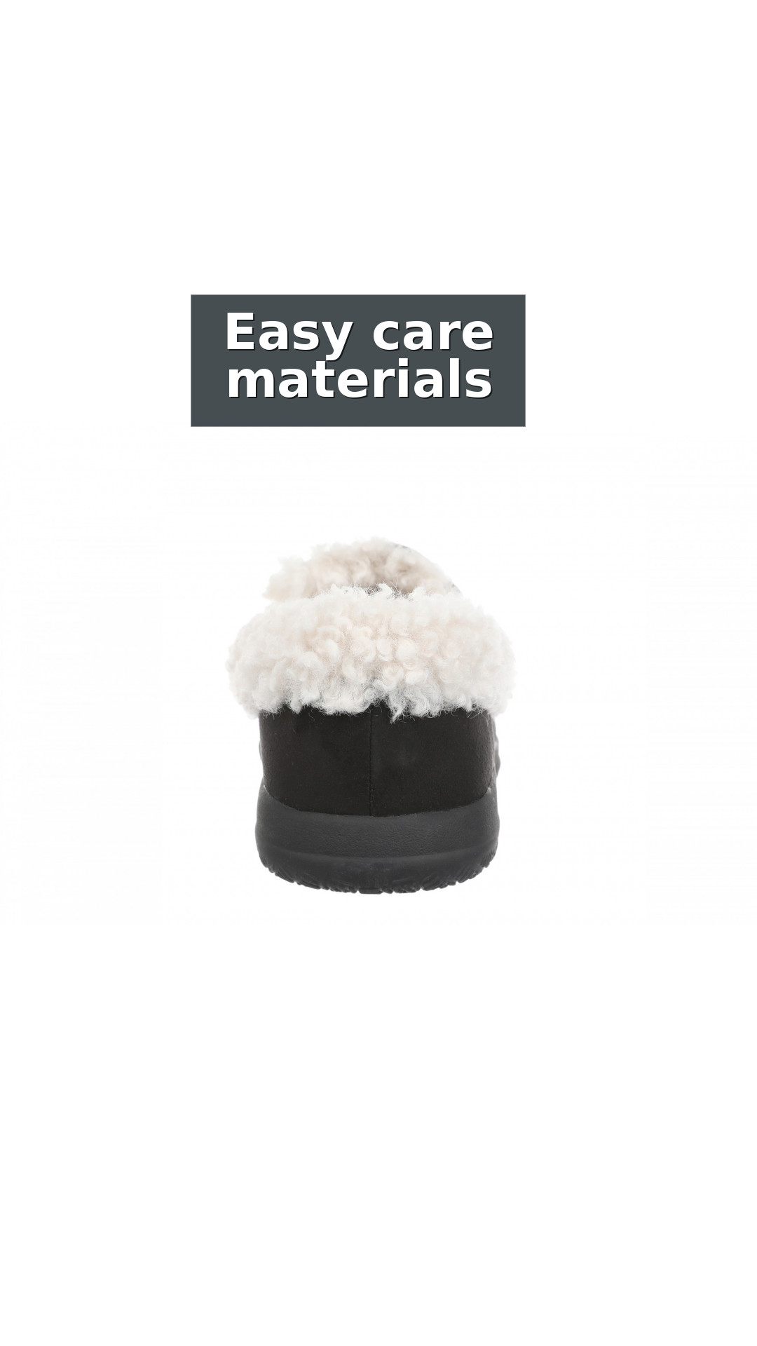 Vionic Claribel Slipper - Women's Cozy Orthotic Arch Support House Slipper style detail 10: Easy care materials