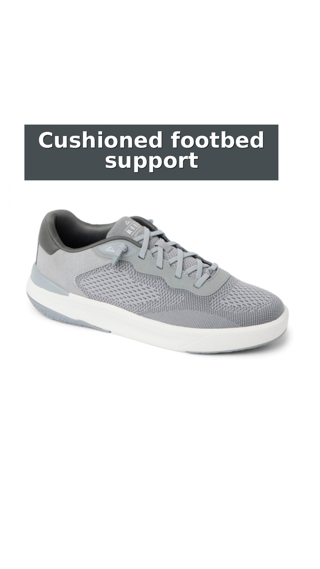Reef Shoreline Del Mar Men's Breathable Lightweight Shoe style detail 4: Cushioned footbed support