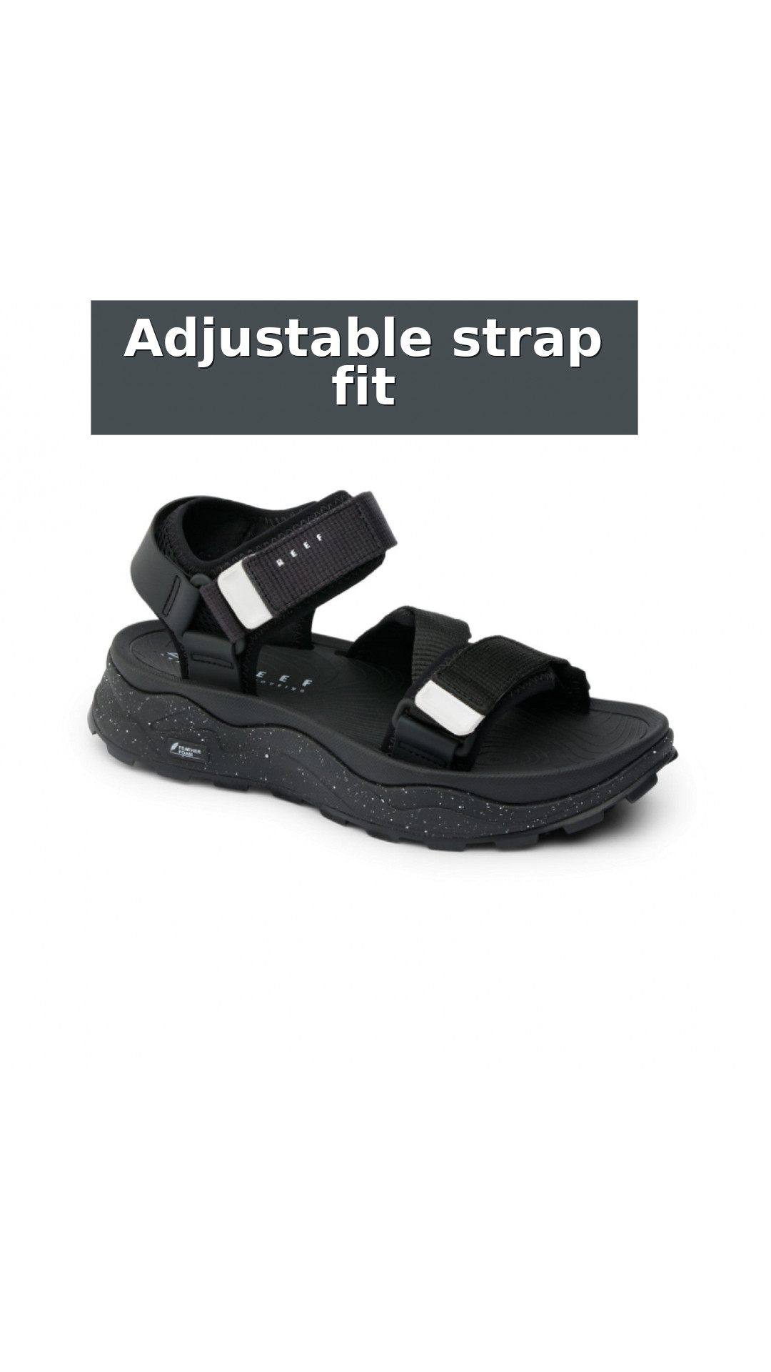 Reef Cross-shore Womens Sandals - Women's Adjustable Comfort Arch Support Sandals style detail 2: Adjustable strap fit