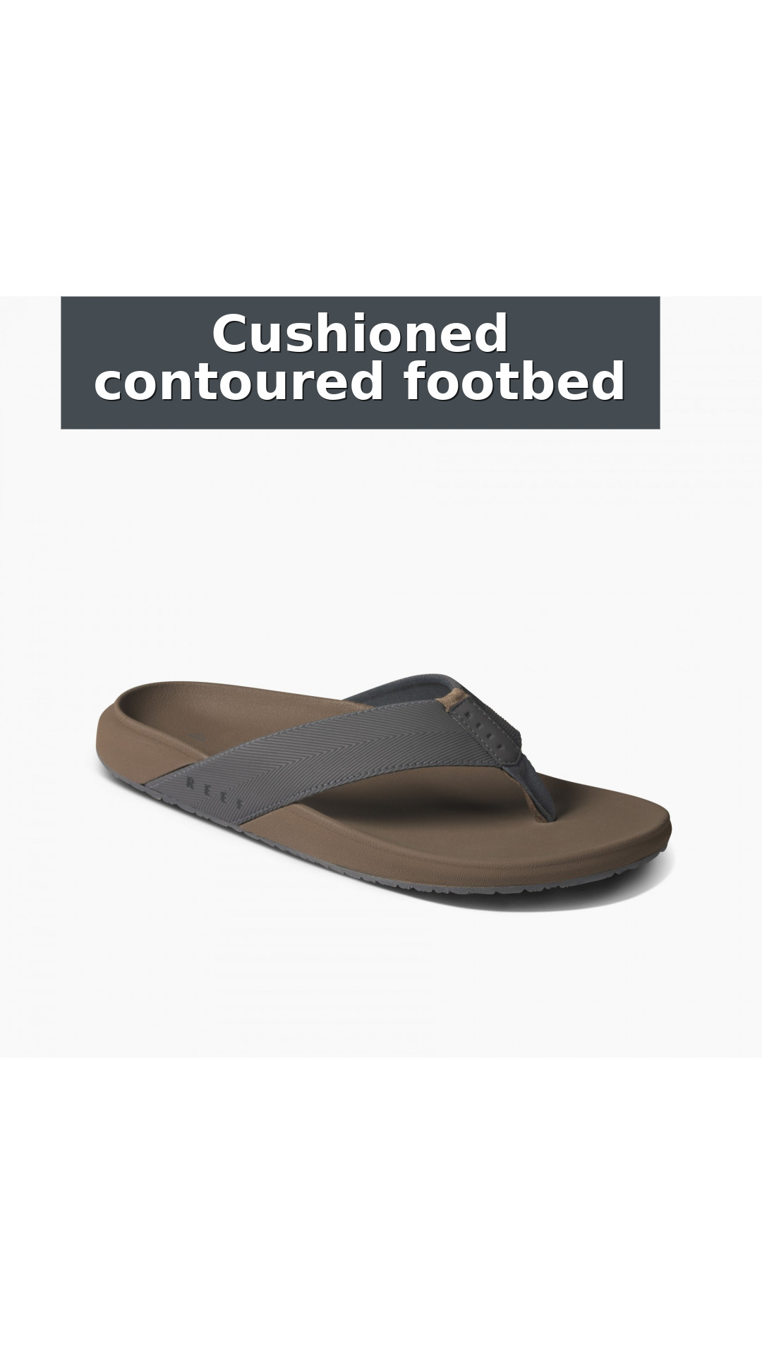 Reef The Raglan Men's Sandals style detail 2: Cushioned contoured footbed