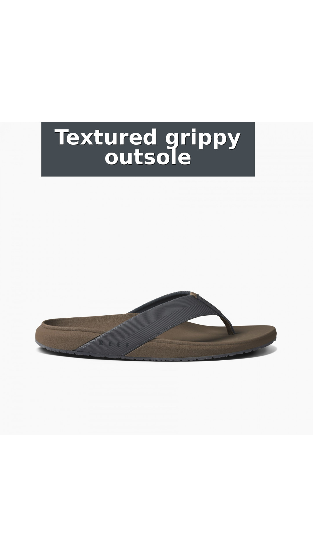 Reef The Raglan Men's Sandals style detail 6: Textured grippy outsole