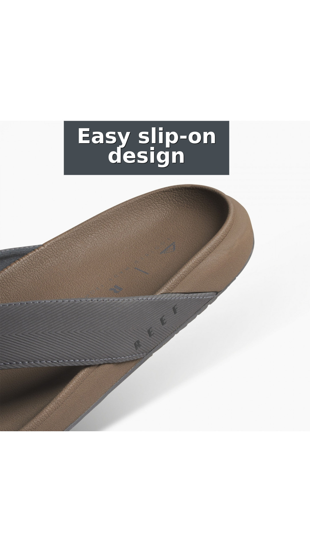 Reef The Raglan Men's Sandals style detail 8: Easy slip-on design
