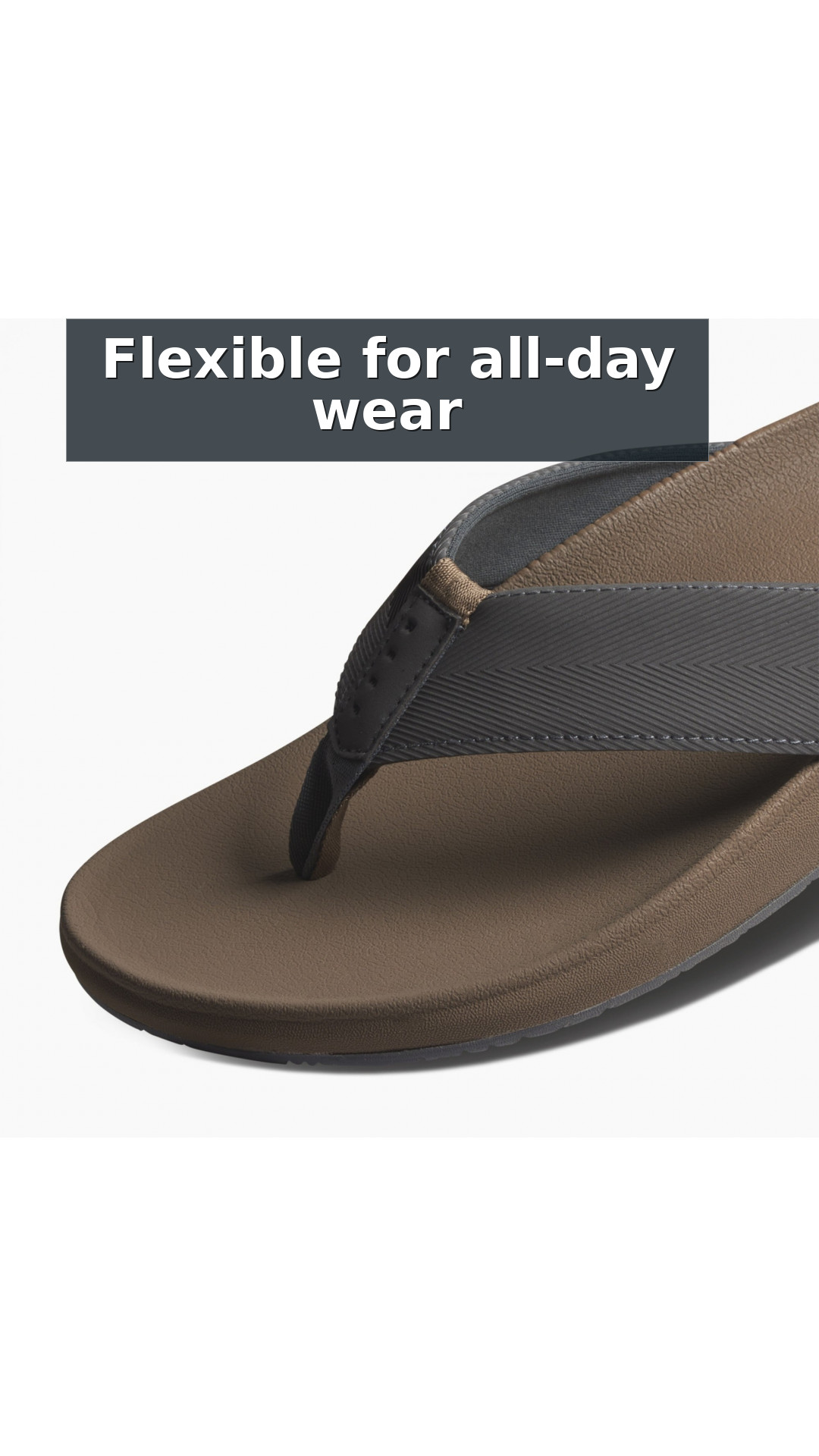 Reef The Raglan Men's Sandals style detail 9: Flexible for all-day wear