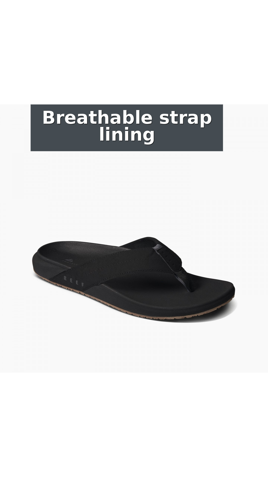 Reef The Raglan Men's Sandals style detail 10: Breathable strap lining