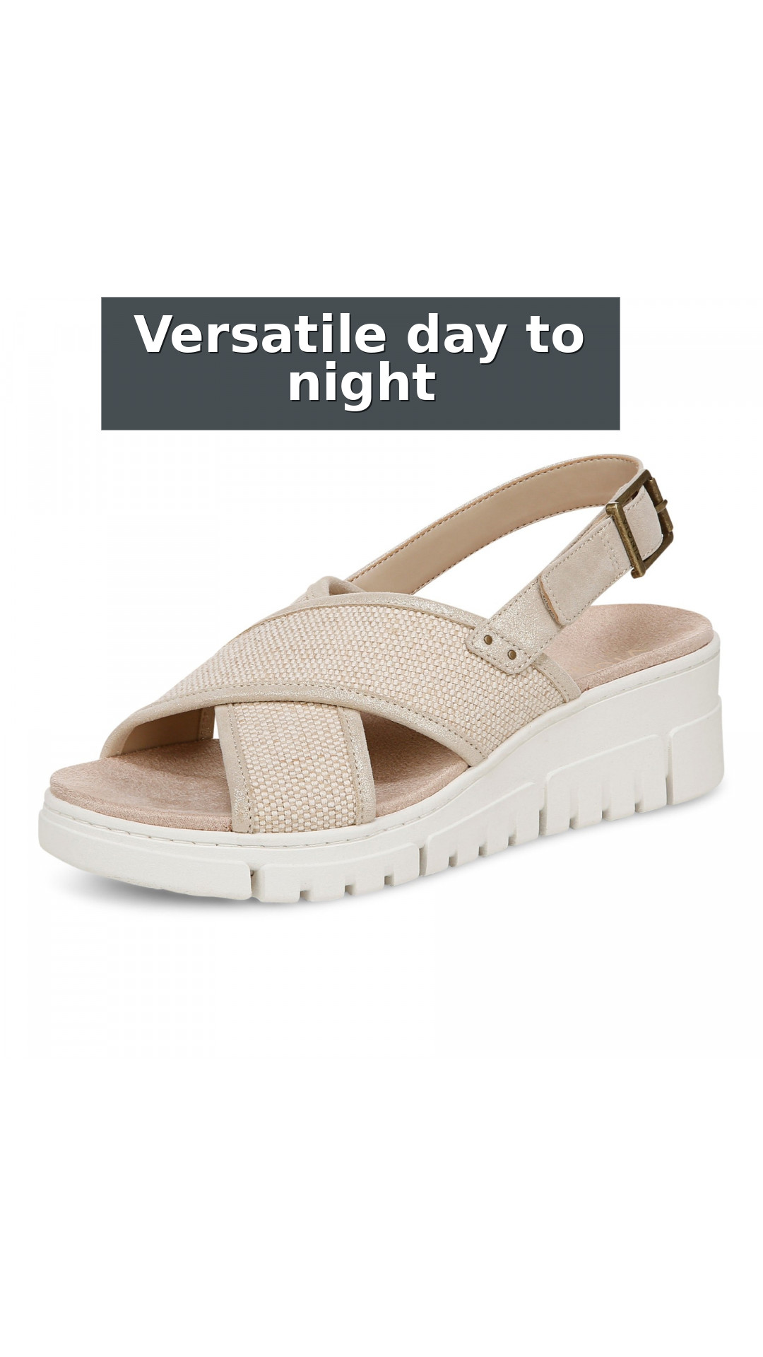 Vionic Uptown Sonoma Women's Orthotic Supportive Slingback Sandal style detail 10: Versatile day to night