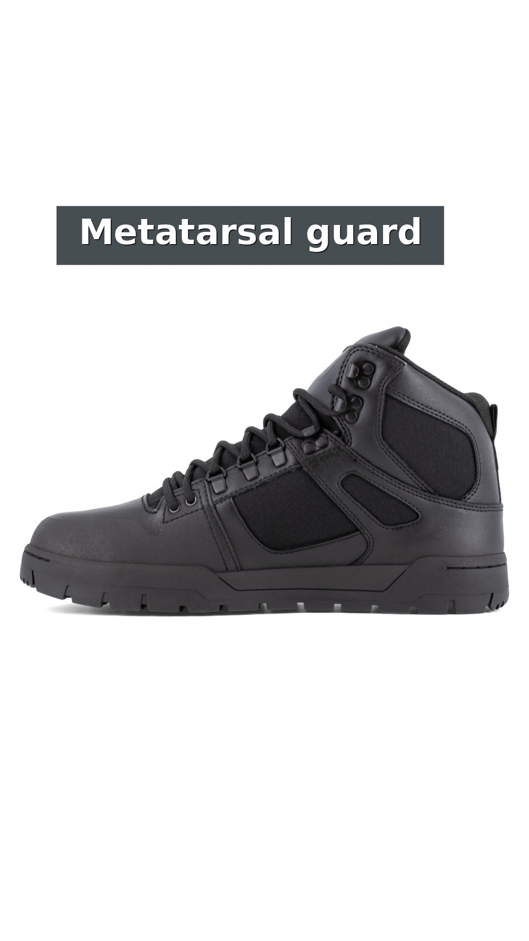 Men's Waterproof Composite Toe Work High-Top with Metatarsal Guard - DC Work Crew Pure Work style detail 4: Metatarsal guard