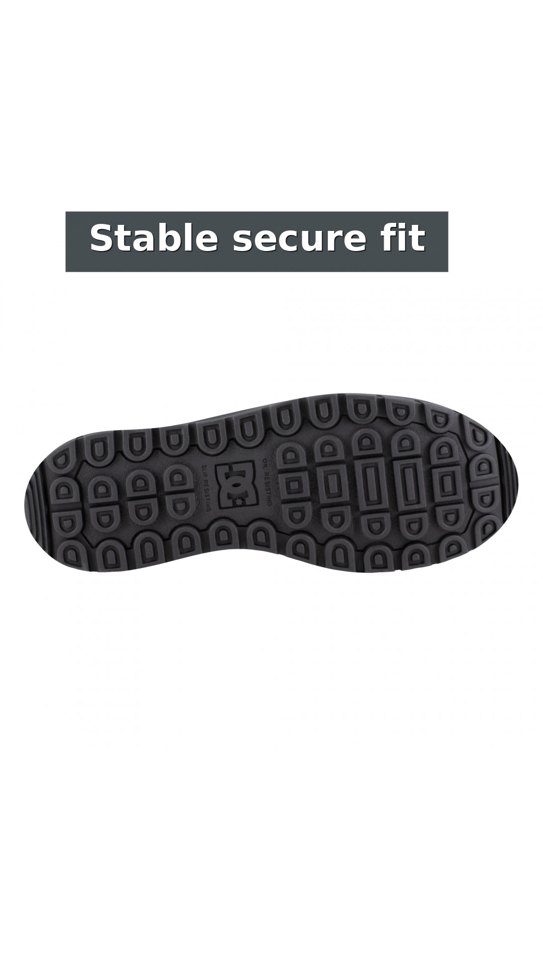 Men's Waterproof Composite Toe Work High-Top with Metatarsal Guard - DC Work Crew Pure Work style detail 8: Stable secure fit