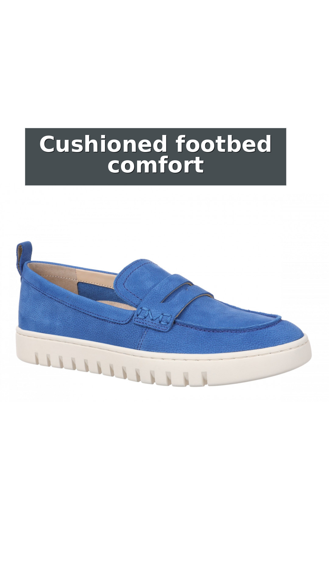 Vionic Uptown Resort Women's Slip-On Loafer Moc Casual Shoes style detail 5: Cushioned footbed comfort