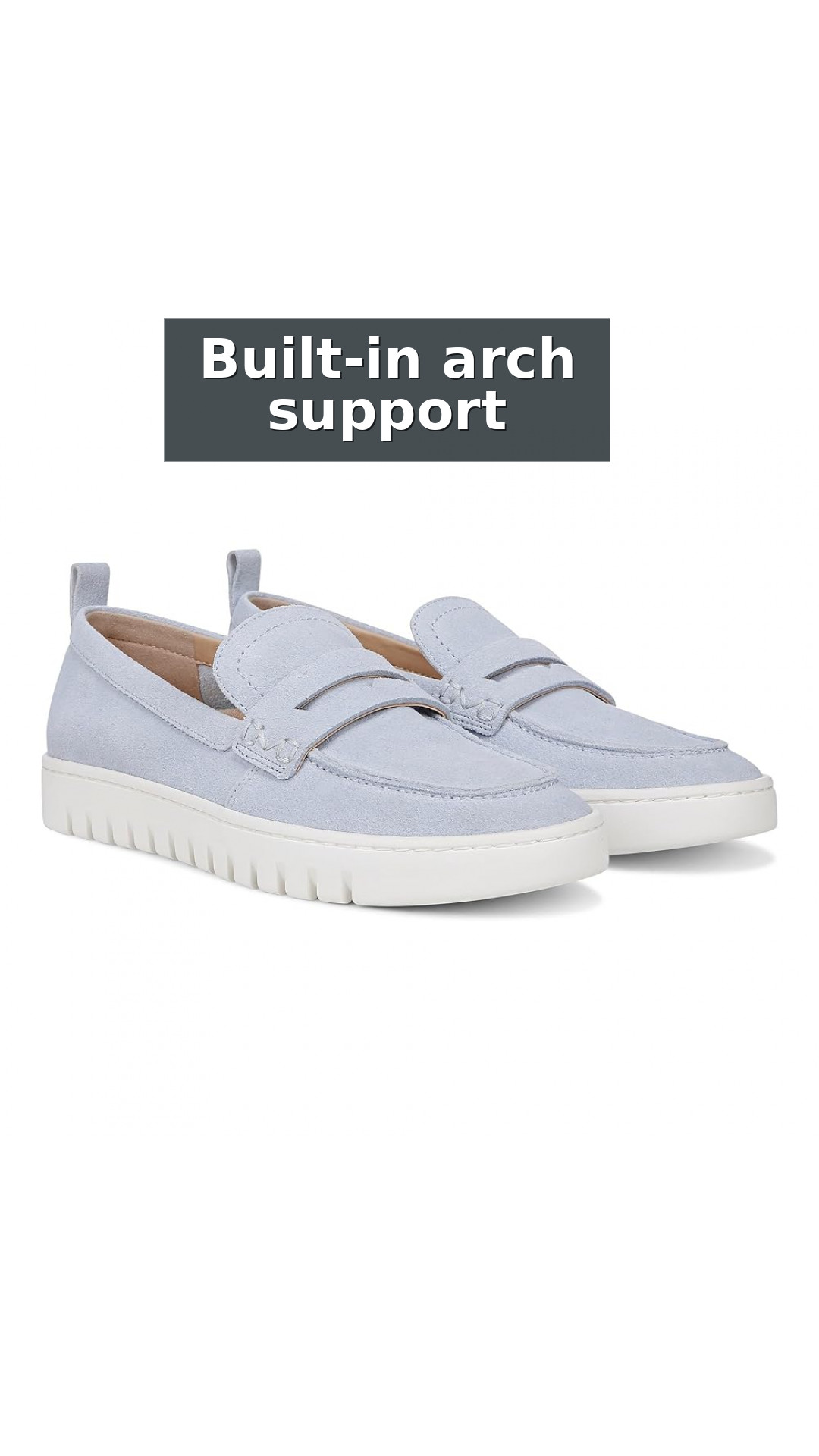 Vionic Uptown Resort Women's Slip-On Loafer Moc Casual Shoes style detail 6: Built-in arch support
