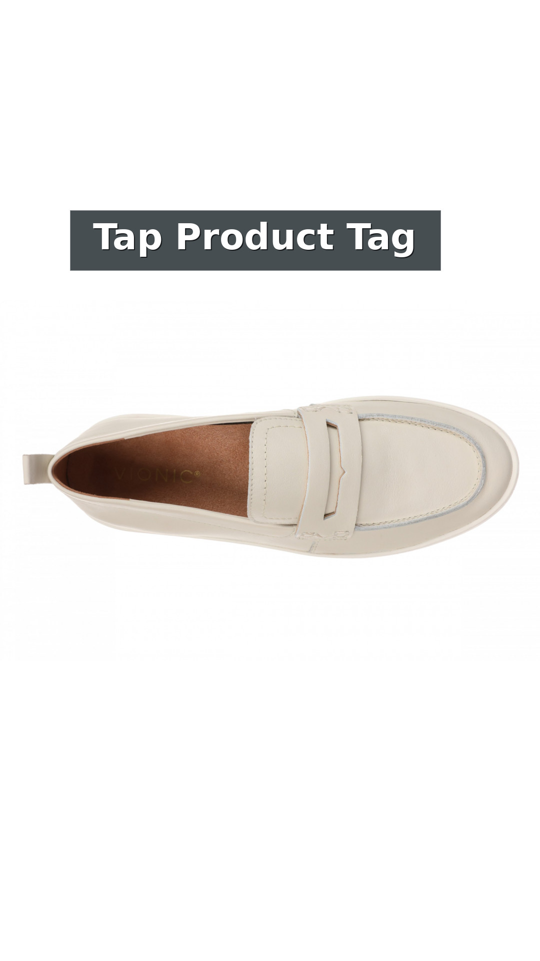Vionic Uptown Resort Women's Slip-On Loafer Moc Casual Shoes style detail 12: Tap Product Tag