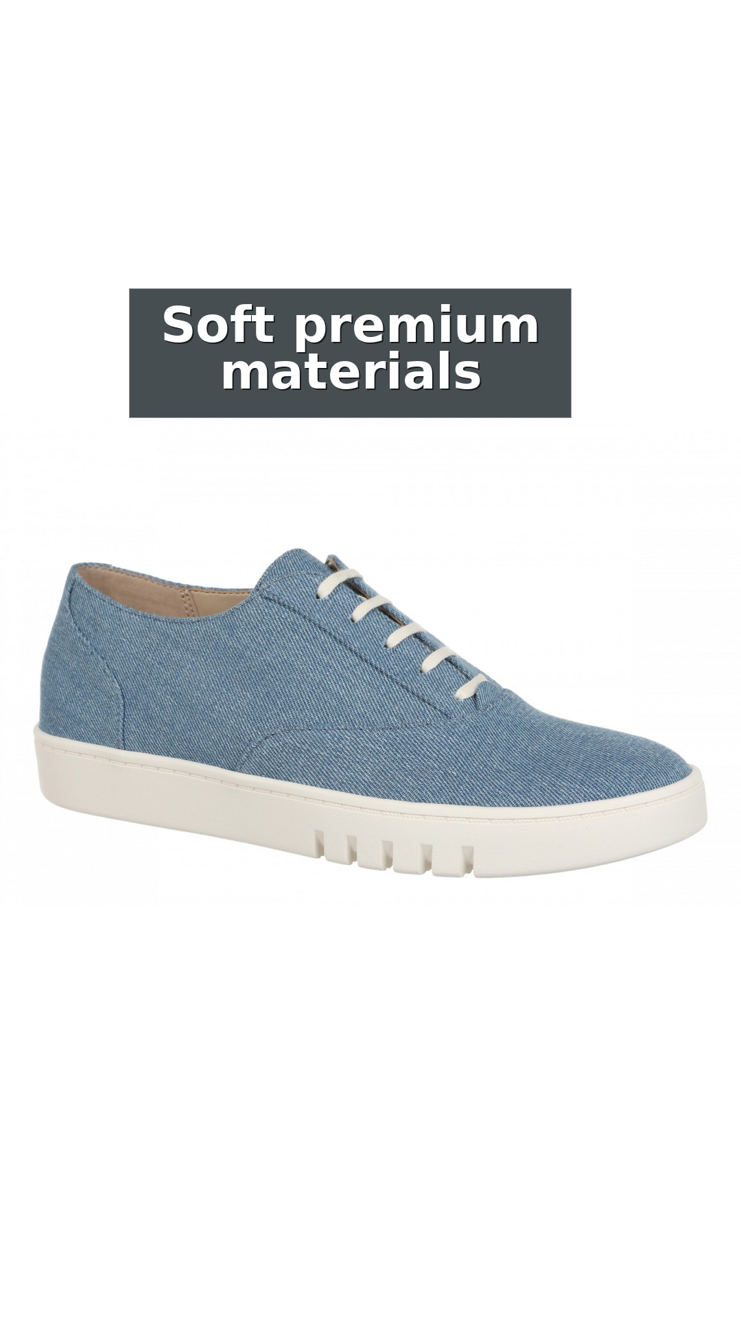 Vionic Callie Women's Loafer Slip On Hybrid Oxford style detail 5: Soft premium materials
