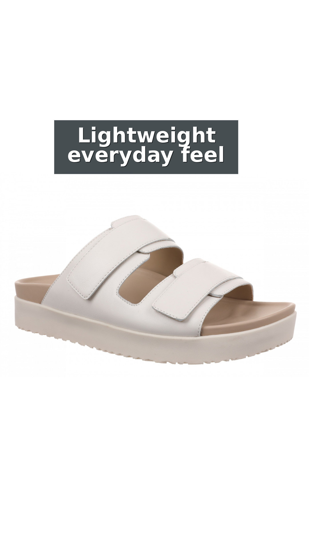 Vionic Riviera Women's Orthotic Comfort Slide Sandals style detail 5: Lightweight everyday feel