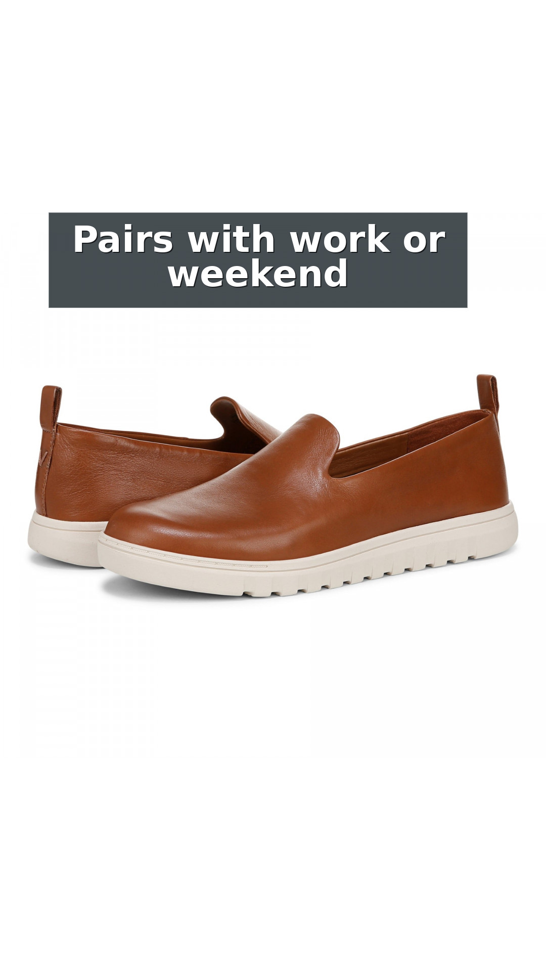 Vionic Uptown Willa Women's Orthotic Slip-On Loafer style detail 11: Pairs with work or weekend